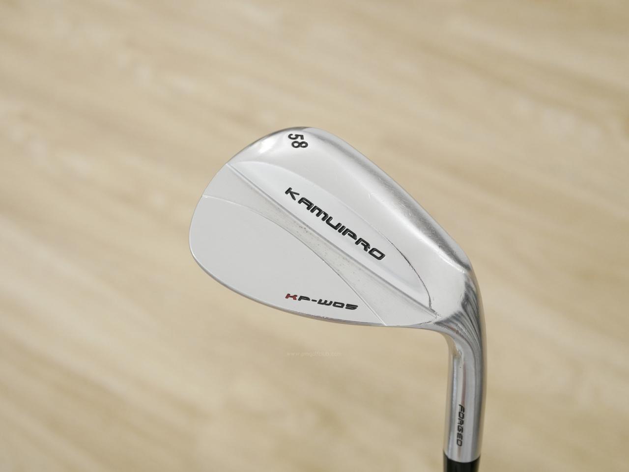 Wedge : Other : Wedge KAMUI PRO KP-W05 Forged Loft 58 ก้านเหล็ก Dynamic Gold S200