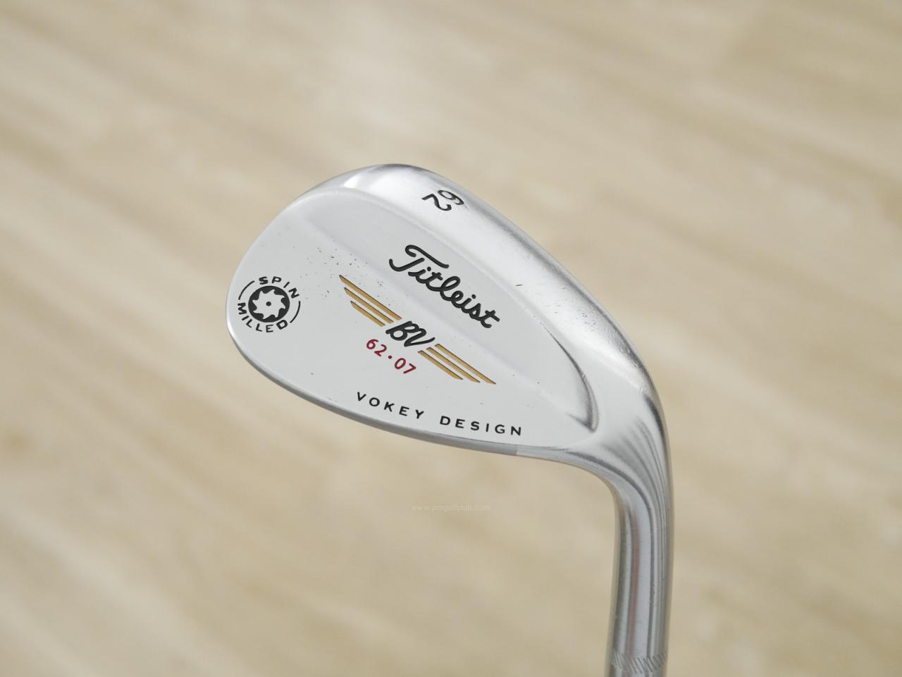 Wedge : Other : Wedge Titleist Vokey Design SPIN MILLED Loft 62 ก้านเหล็ก NS Pro 950 Flex S