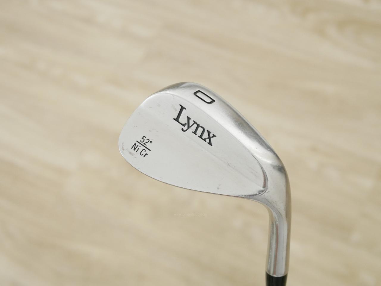 Wedge : Other : Wedge Lynx NI Cr Loft 52 ก้านเหล็ก Dynamic Gold 