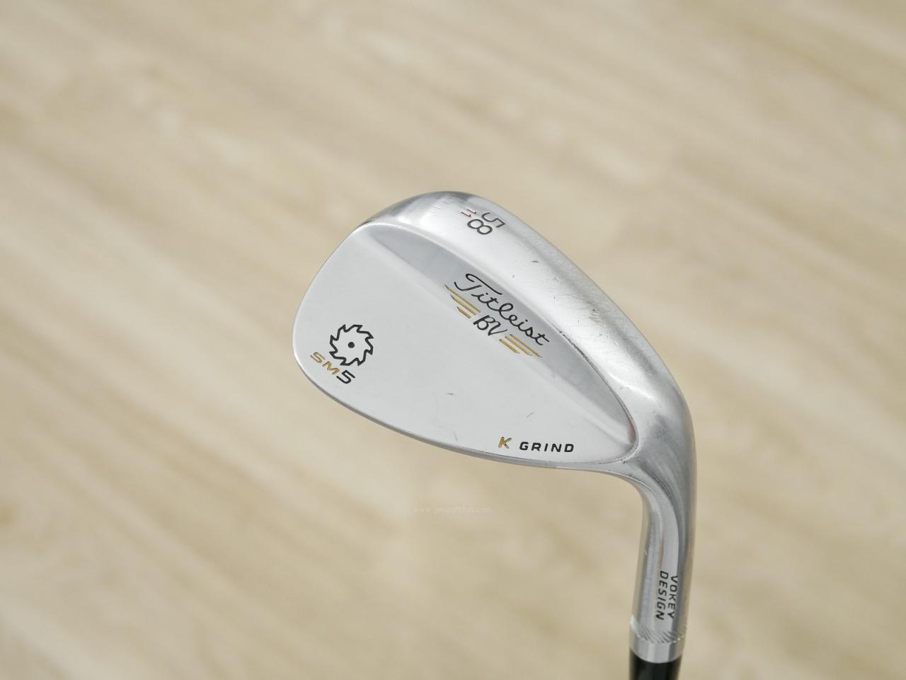 Wedge : Other : Wedge Titleist Vokey SM5 Forged Loft 58 ก้านเหล็ก Dynamic Gold