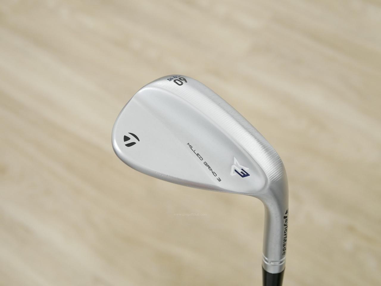 Wedge : Taylormade : Wedge Taylormade Milled Grind 3 Loft 60 ก้านเหล็ก Dynamic Gold S200