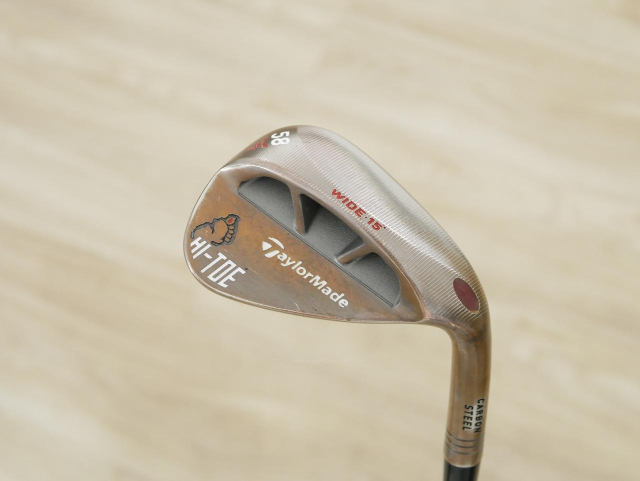 Wedge : Taylormade : Wedge Taylormade Hi-Toe Loft 58 ก้านเหล็ก KBS Hi-Rev 2.0 115