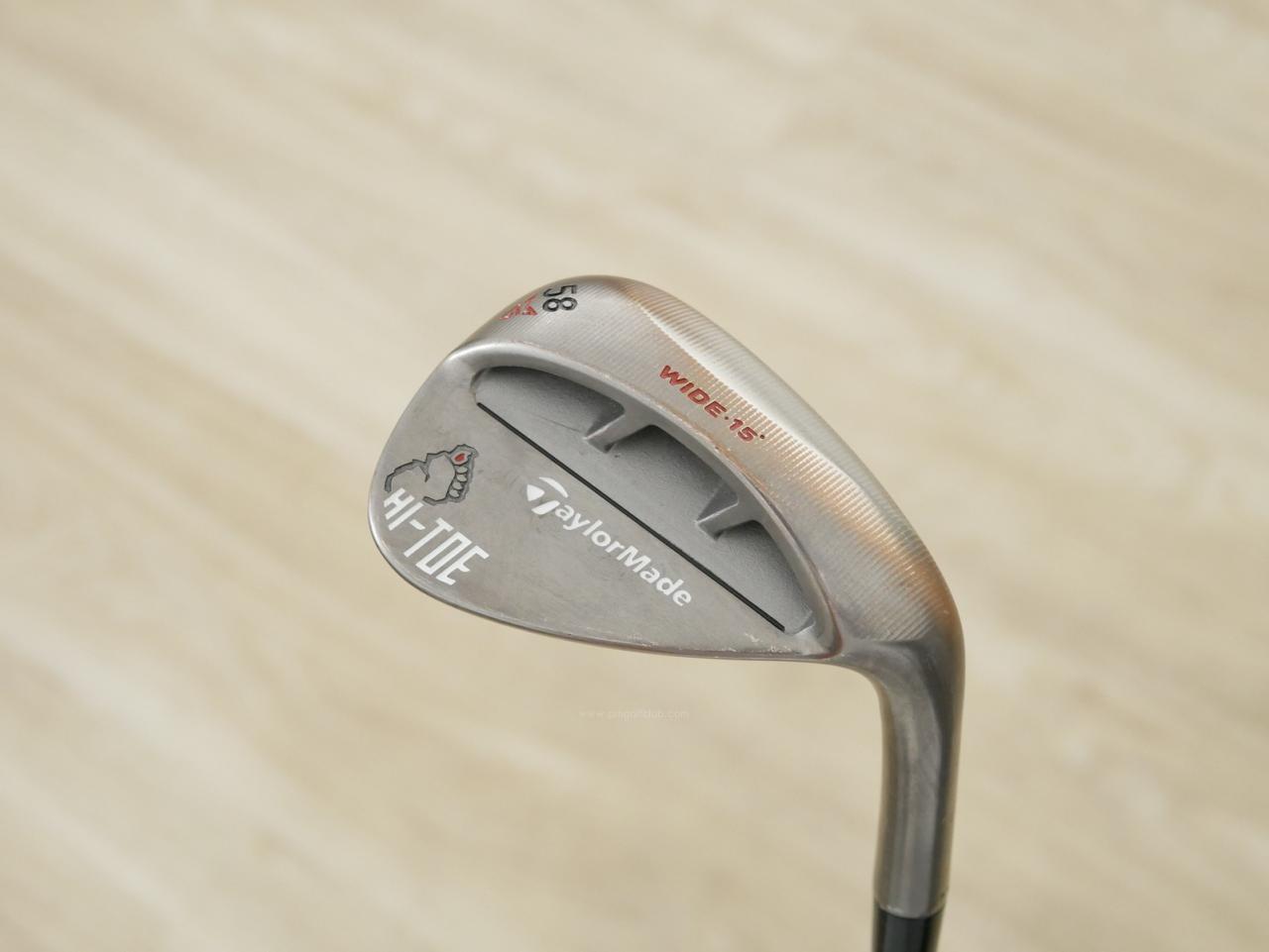 Wedge : Taylormade : Wedge Taylormade Hi-Toe Loft 58 ก้านเหล็ก Dynamic Gold S200