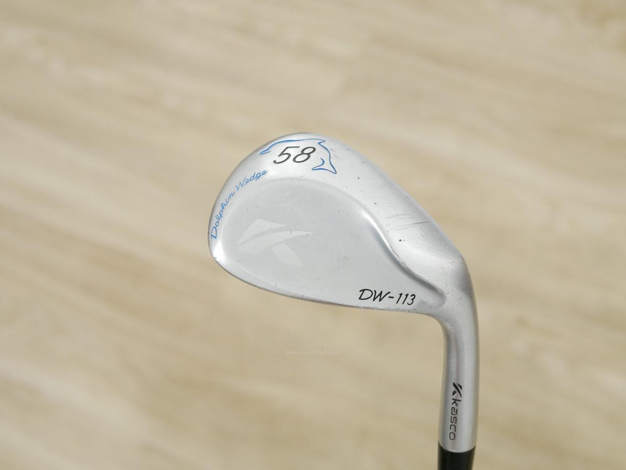Wedge : Other : Wedge Kasco Dolphin DW-113 Loft 58 ก้านเหล็ก NS Pro 950 Flex S