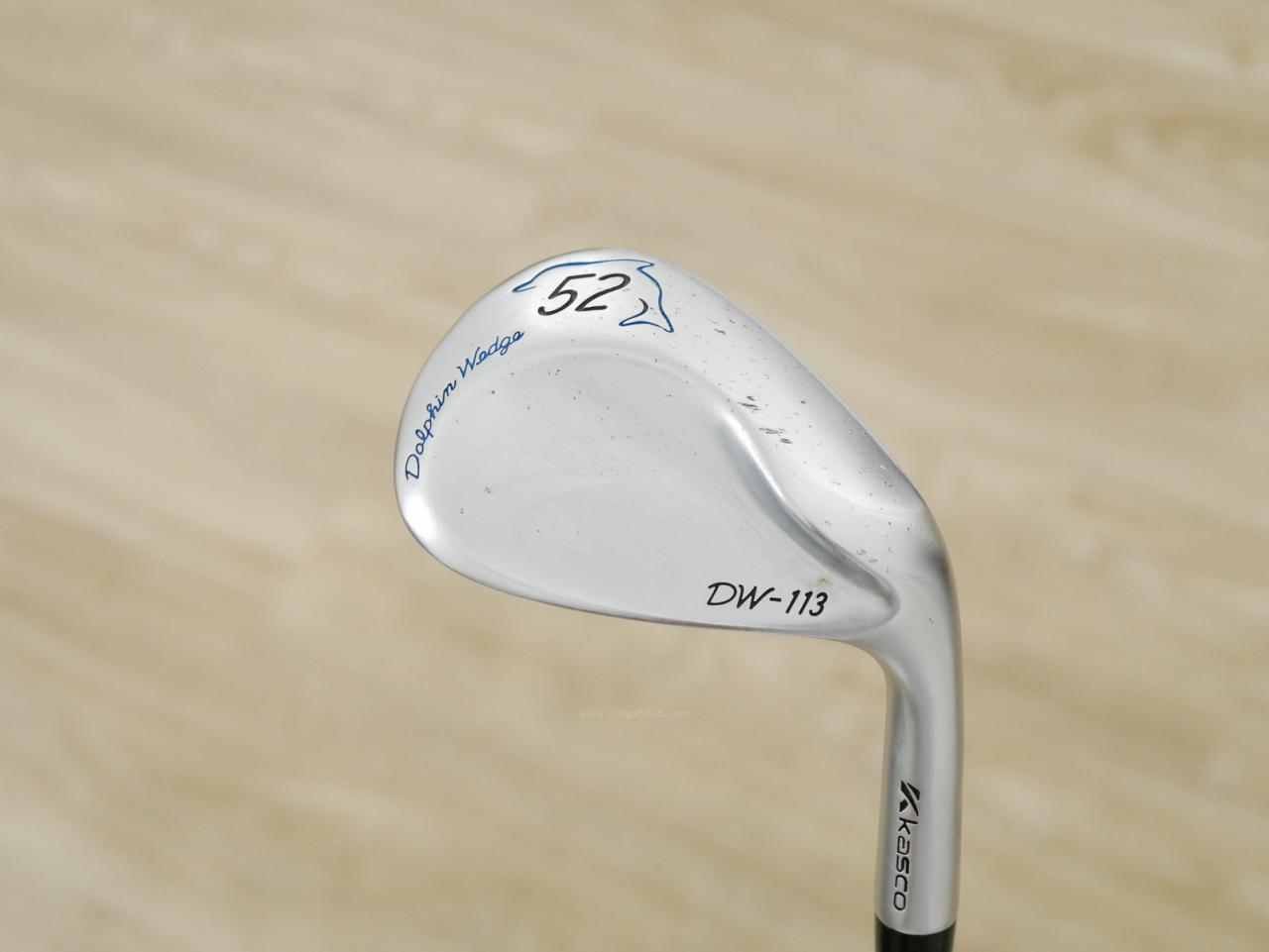 Wedge : Other : Wedge Kasco Dolphin DW-113 Loft 52 ก้านเหล็ก True Temper Lite Flex S