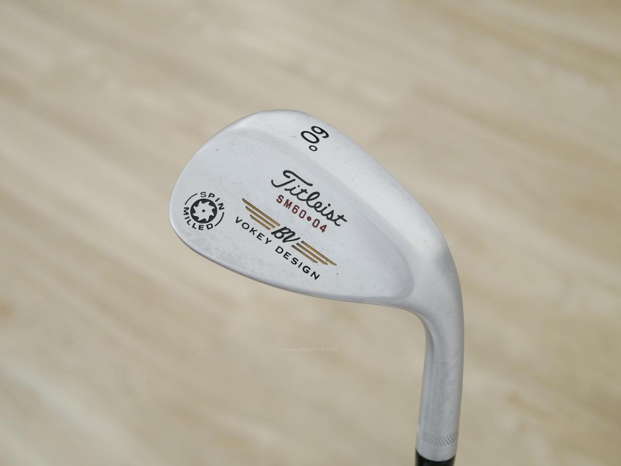 Wedge : Other : Wedge Titleist Vokey Design SPIN MILLED Loft 60 ก้านเหล็ก Dynamic Gold Wedge