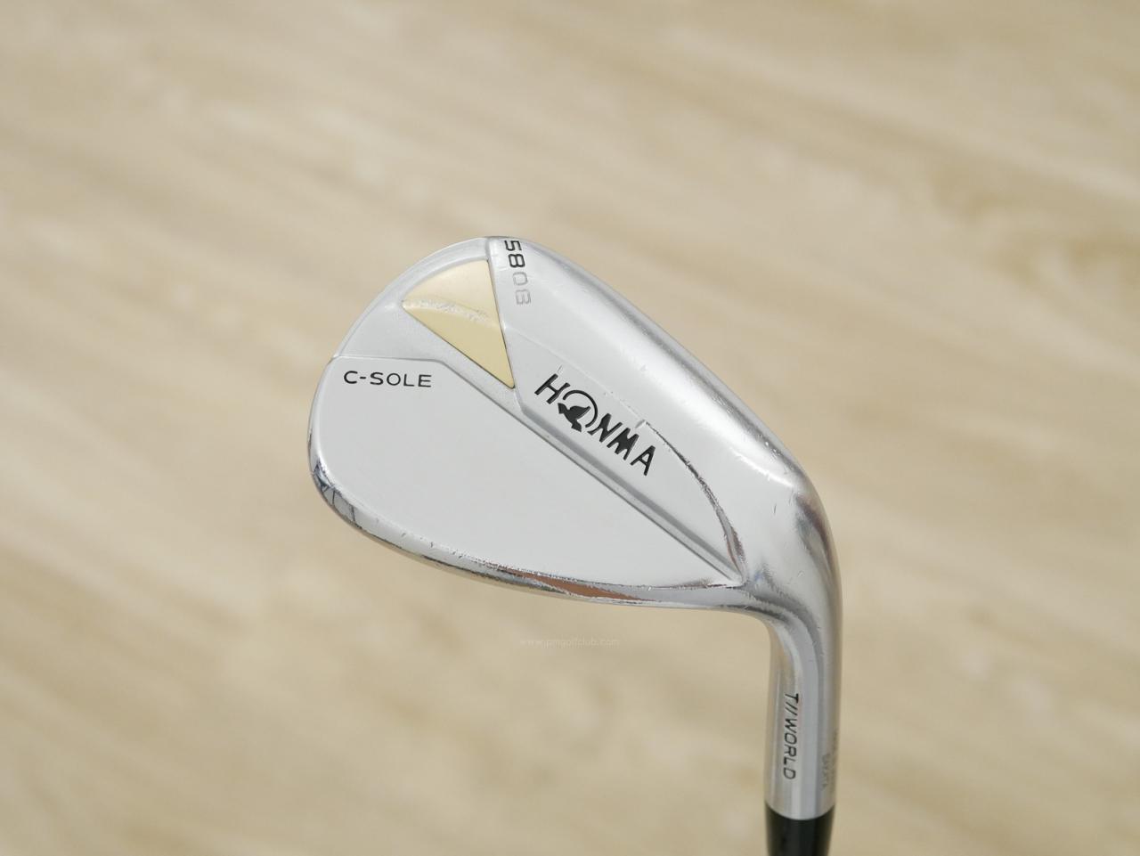 Wedge : Honma : Wedge Honma Tour World TW-W C-Sole (ปี 2022) Loft 58 ก้านกราไฟต์ Honma Vizard IB-105 Wedge