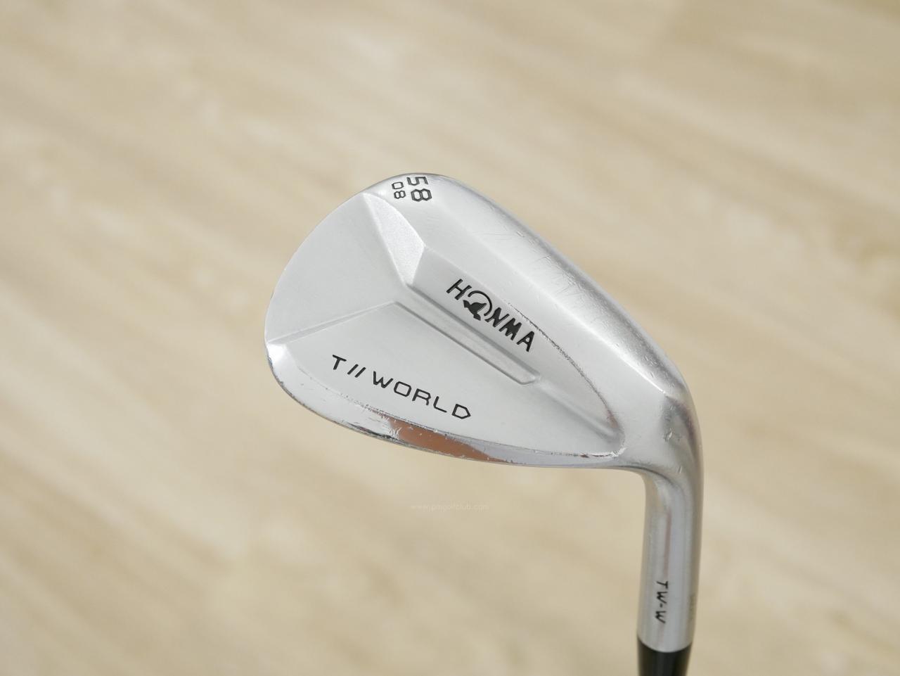 Wedge : Honma : Wedge Honma Tour World TW-W (ปี 2020) Loft 58 ก้านเหล็ก Flex S