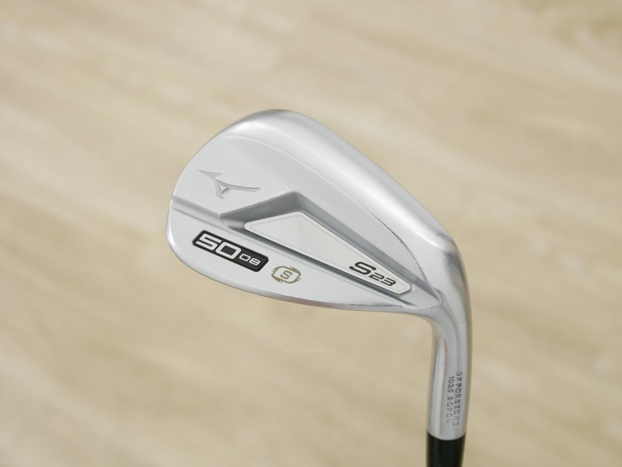 Wedge : Other : Wedge Mizuno S23 Forged Loft 50 ก้านเหล็ก Dynamic Gold 105 S200