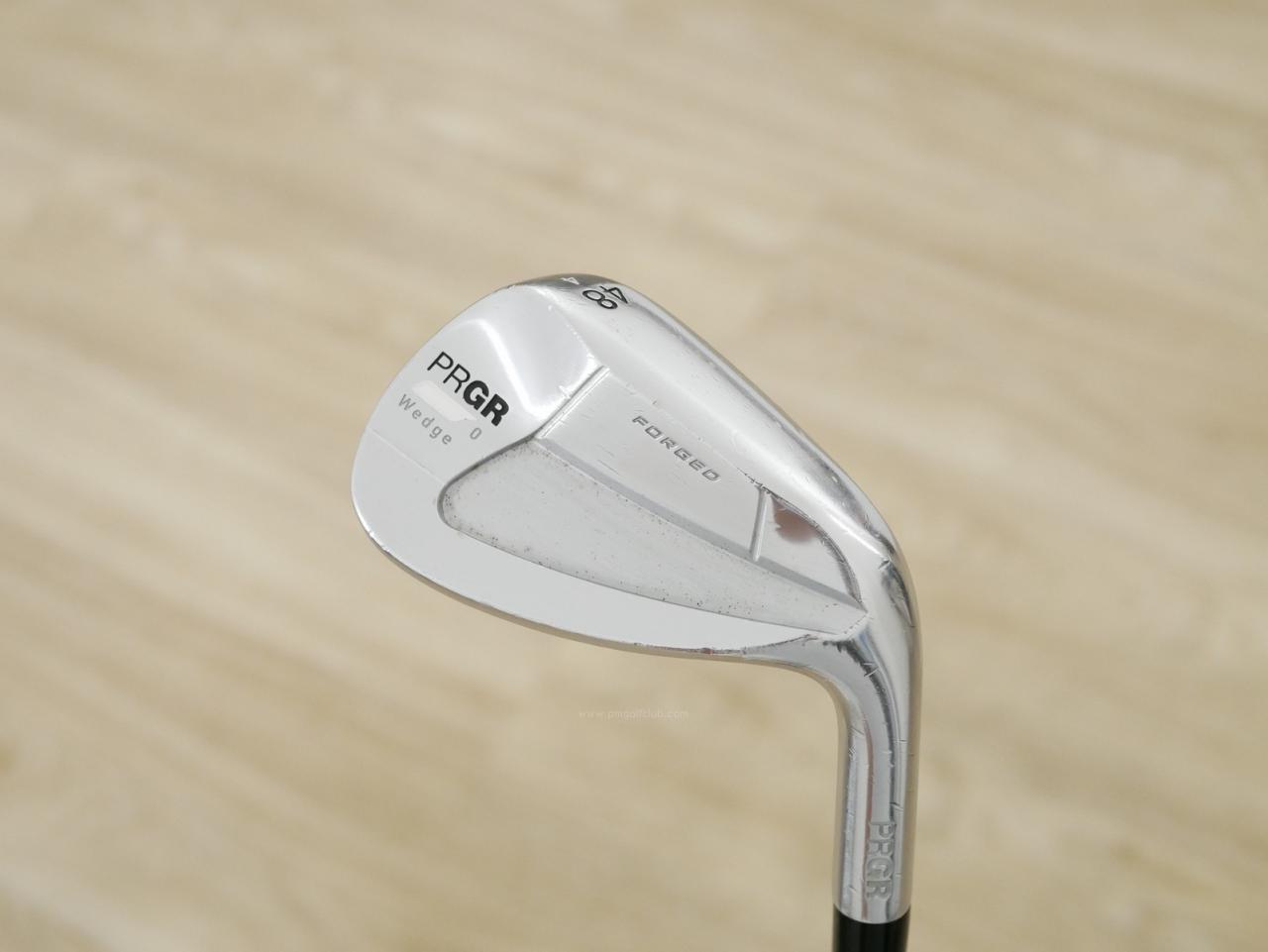 Wedge : Other : Wedge PRGR 0 Forged (ปี 2022) Loft 48 ก้านเหล็ก NS Pro 850 NEO Flex R