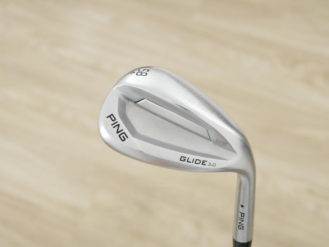 Wedge : Other : Wedge Ping Glide 3.0 Loft 58 ก้านเหล็ก NS Pro Modus 105 Flex S