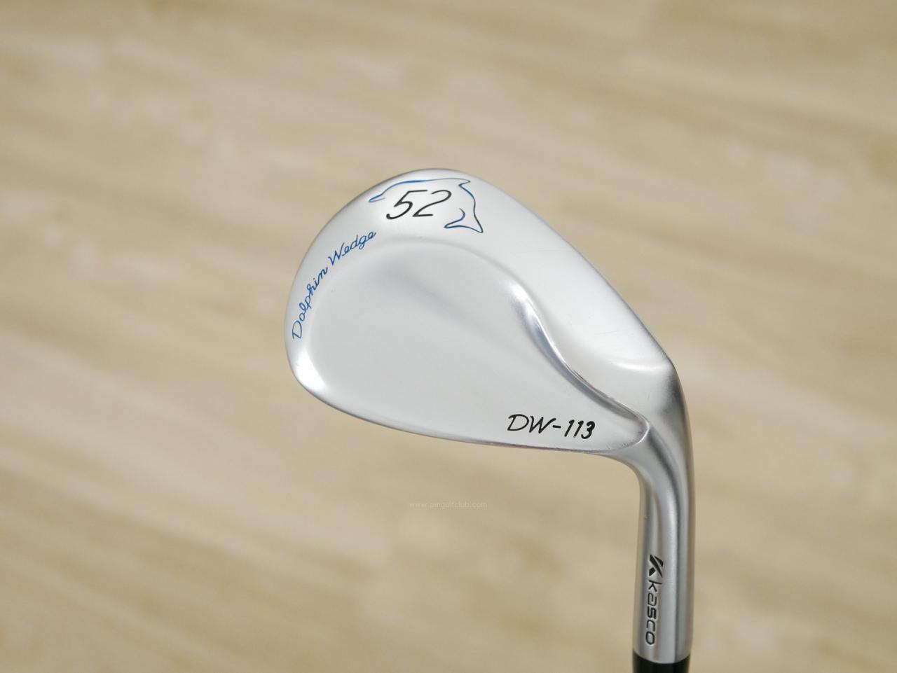 Wedge : Other : Wedge Kasco Dolphin DW-113 Loft 52 ก้านเหล็ก True Temper Lite Flex S