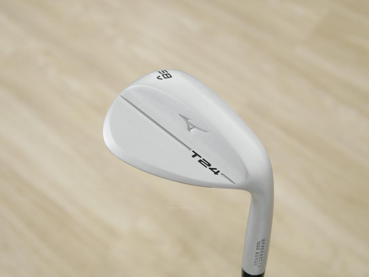 Wedge : Other : Wedge Mizuno T24 Forged (รุ่นใหม่ ปี 2024) Loft 58 ก้านเหล็ก Dynamic Gold S200