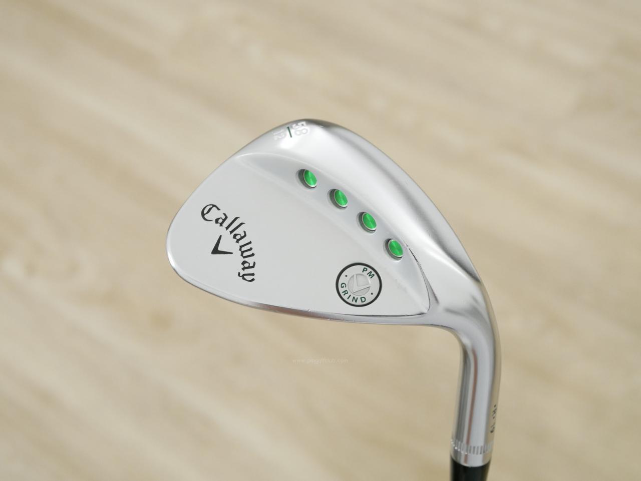 Wedge : Callaway : Wedge Callaway PM Grind Loft 58 ก้านเหล็ก KBS Hi-Rev 2.0 115