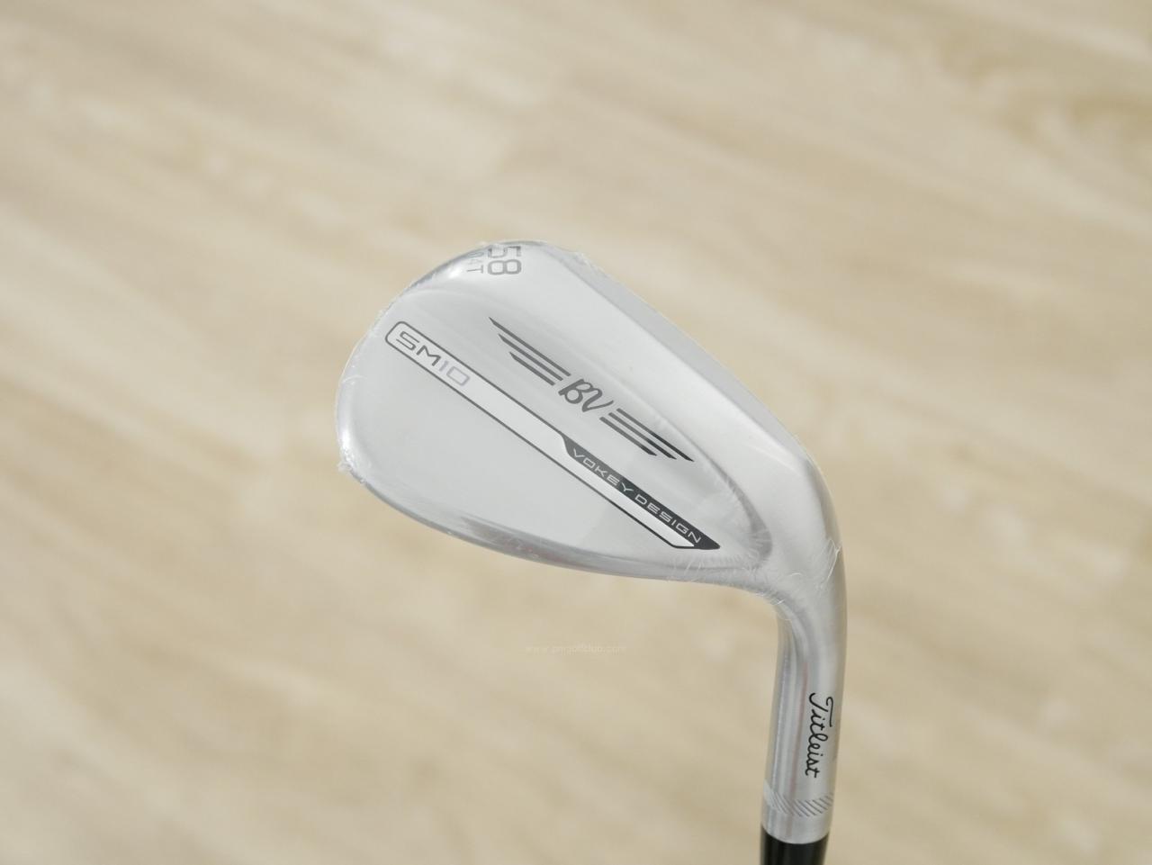 Wedge : Other : **ของใหม่ ยังไม่แกะพลาสติก** Wedge Titleist Vokey SM10 Loft 58 ก้านเหล็ก Dynamic Gold Wedge