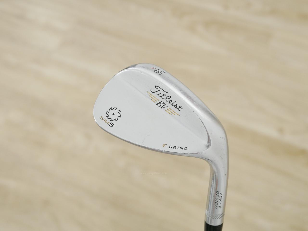 Wedge : Other : Wedge Titleist Vokey SM5 Forged Loft 56 ก้านเหล็ก NS Pro 950 Flex S