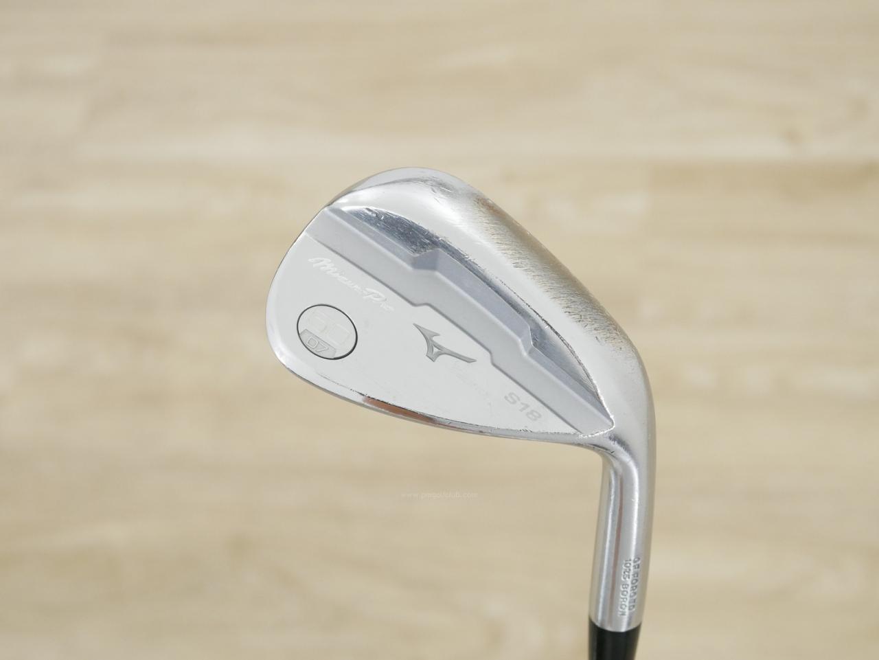 Wedge : Other : **มีตำหนิ** Wedge Mizuno Pro S18 Forged Loft 50 ก้านกราไฟต์ Mitsubishi OTI85 Flex R