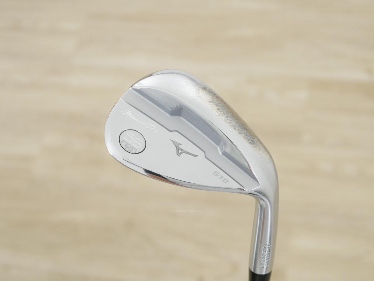 Wedge : Other : Wedge Mizuno Pro S18 Forged Loft 56 ก้านกราไฟต์ Mitsubishi OTI85 Flex R