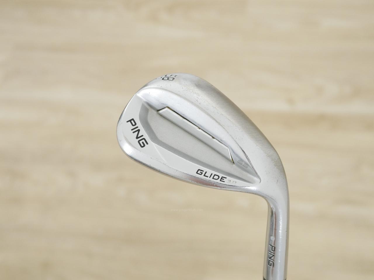 Wedge : Other : Wedge Ping Glide 3.0 Loft 58 ก้านเหล็ก NS Pro Modus