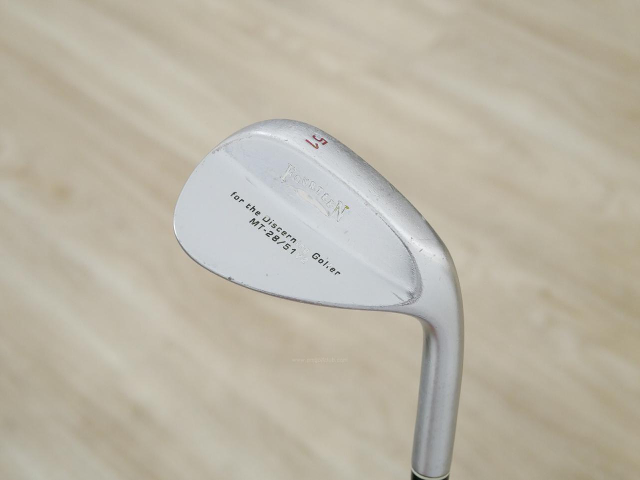 Wedge : Fourteen : Wedge Fourteen MT-28 V2 Loft 51 ก้าน Dynamic Gold Wedge