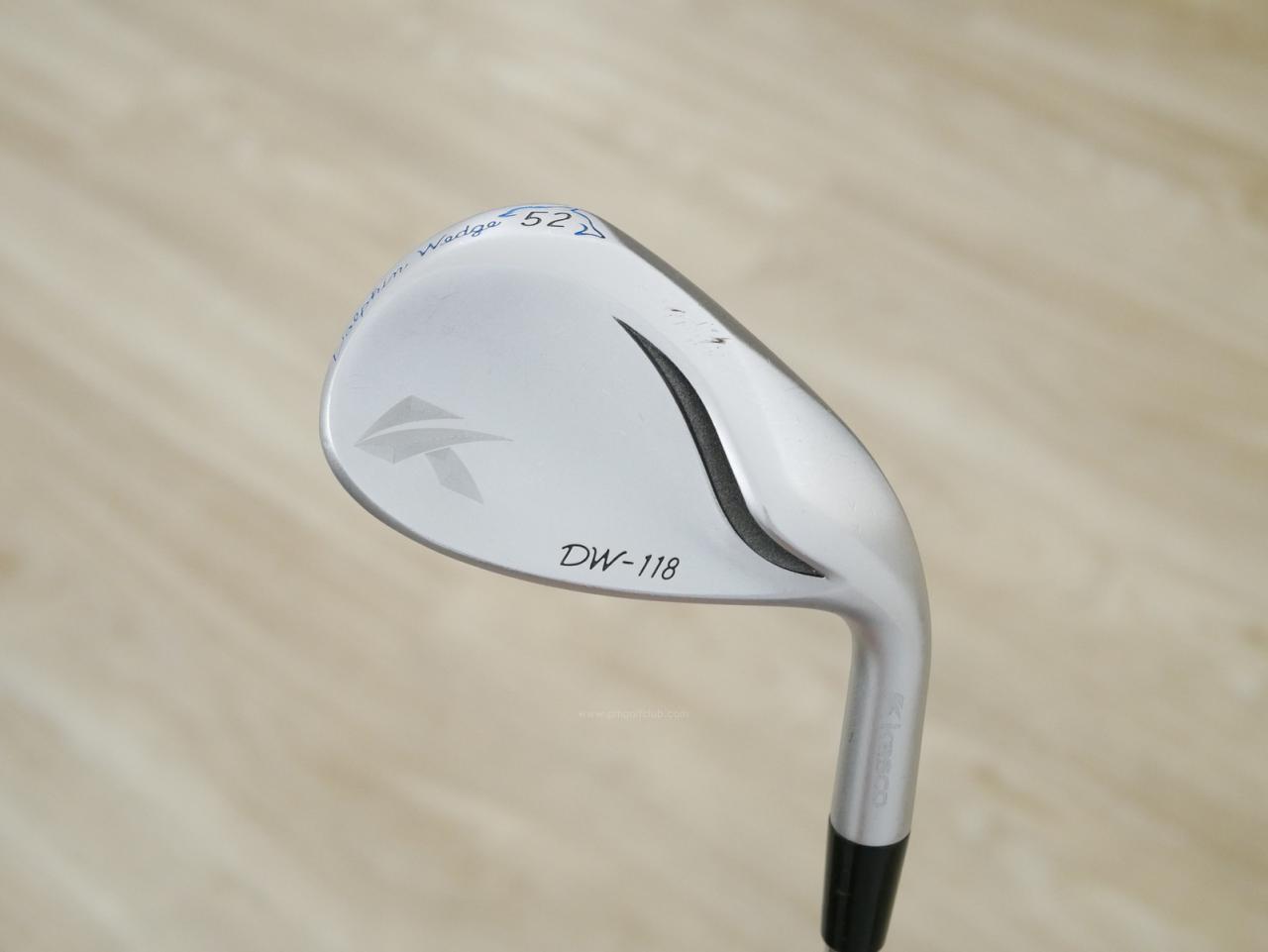 Wedge : Other : Wedge Kasco Dolphin DW-118 Forged Loft 52 ก้านเหล็ก Flex S