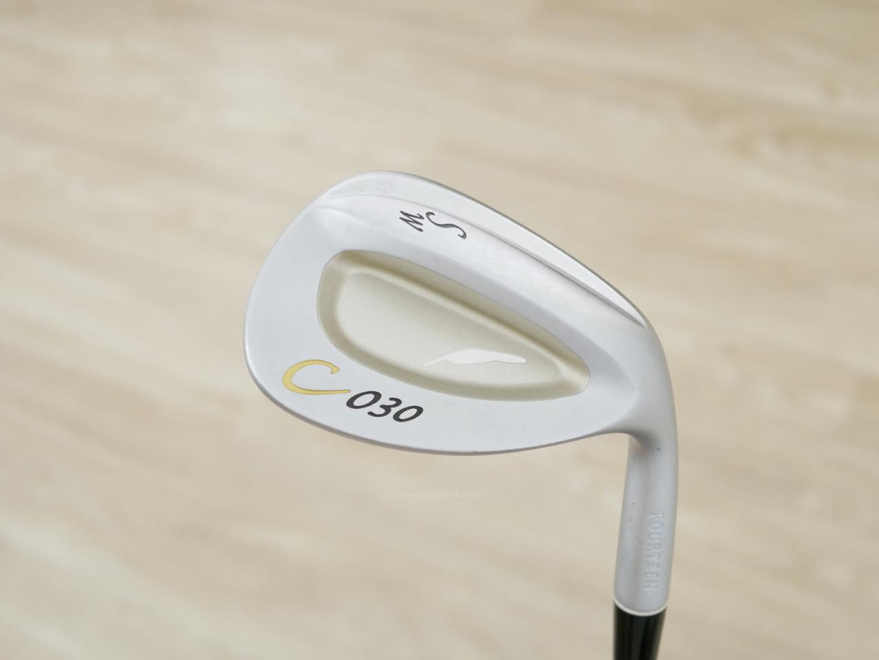 Wedge : Fourteen : Wedge Fourteen C-030 Forged Loft 56 ก้านเหล็ก Dynamic Gold Wedge