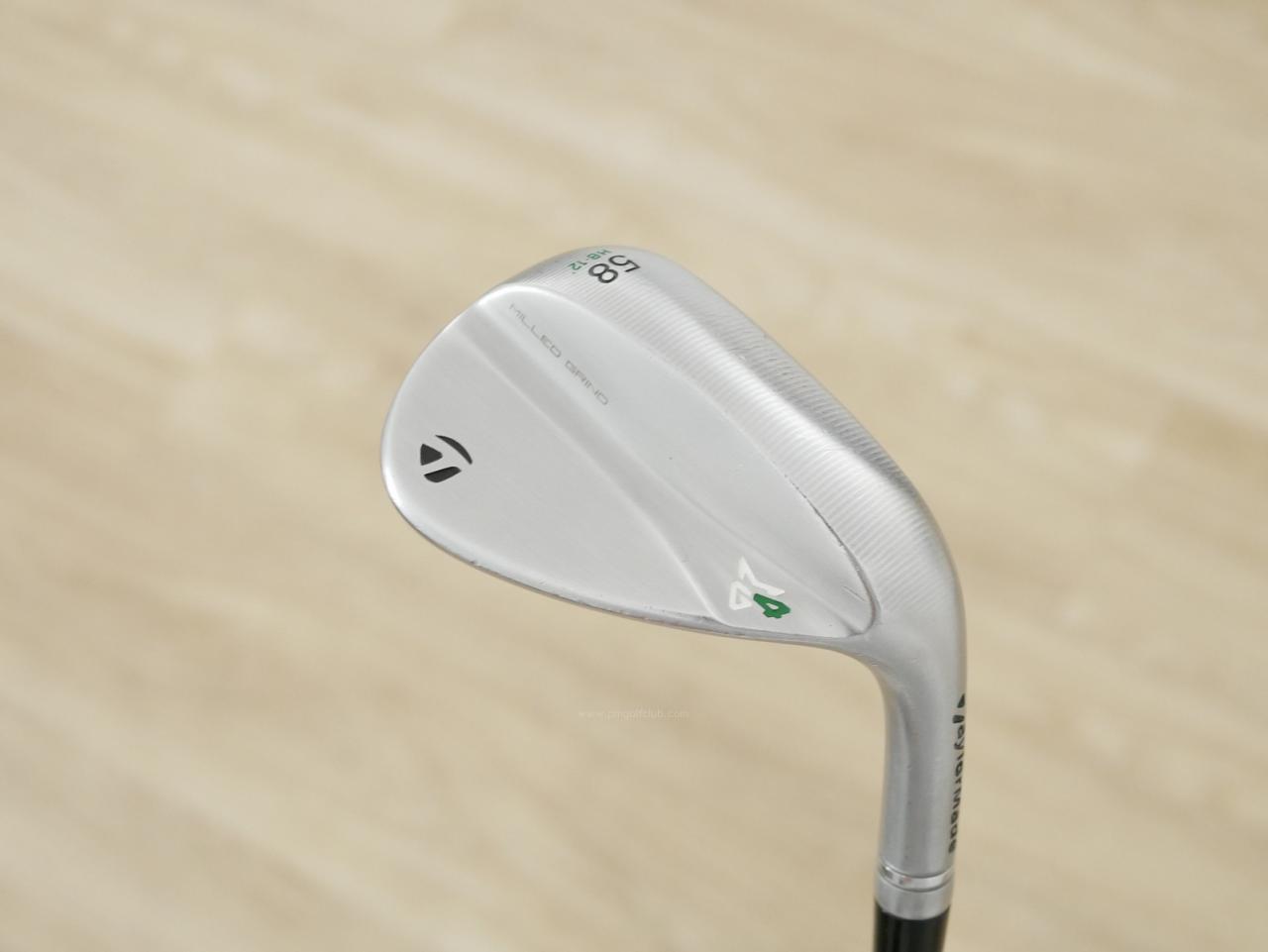 Wedge : Taylormade : Wedge Taylormade Milled Grind 4 Loft 58 ก้านเหล็ก NS Pro 950 NEO Flex S
