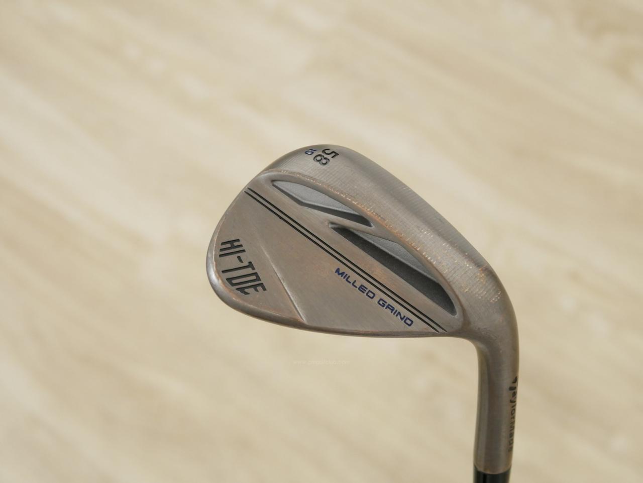 Wedge : Taylormade : Wedge Taylormade Hi-Toe 3 Loft 58 ก้านเหล็ก KBS Hi-Rev 2.0 115