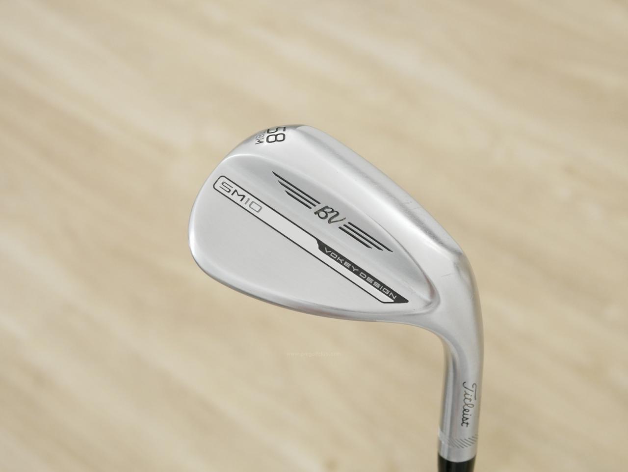 Wedge : Other : Wedge Titleist Vokey SM10 Loft 58 ก้านเหล็ก Dynamic Gold Wedge