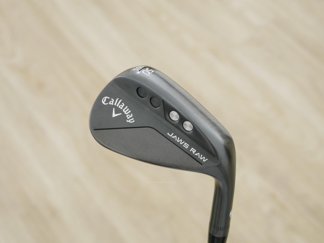 Wedge : Callaway : Wedge Callaway JAWS RAW (รุ่นปี 2023) Loft 50 ก้านเหล็ก Dynamic Gold S200