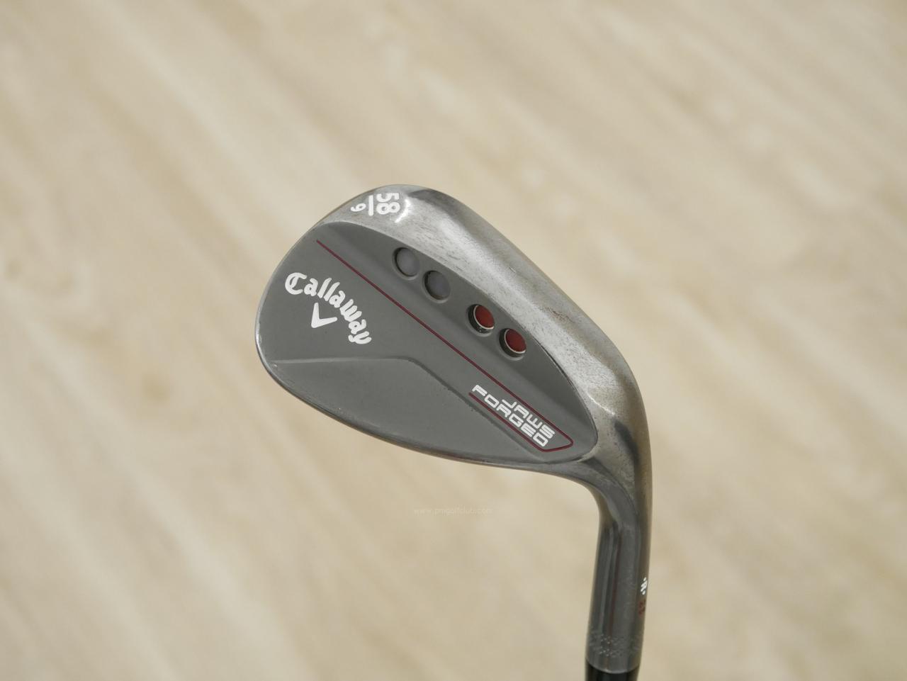 Wedge : Callaway : Wedge Callaway JAWS FORGED (ปี 2024) Loft 58 ก้านเหล็ก Dynamic Gold S200