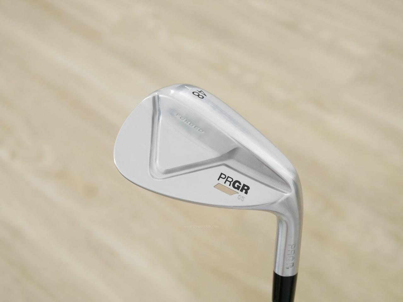 Wedge : Other : Wedge PRGR 05 Forged (ปี 2023) Loft 48 ก้านกราไฟต์ Fujikura MCI Flex S