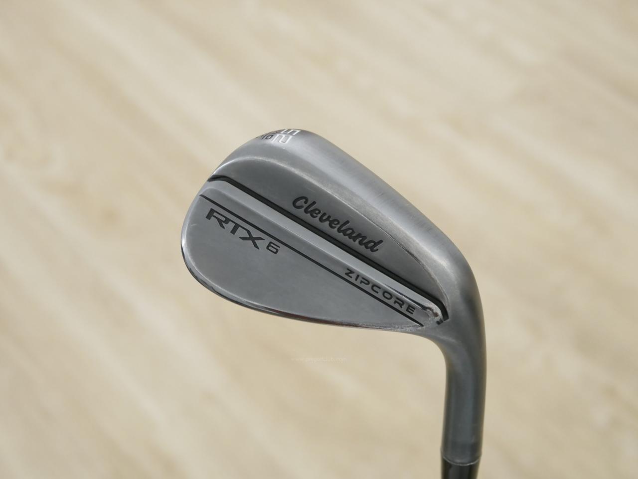 Wedge : Cleveland : Wedge Cleveland RTX 6 ZIPCORE Loft 52 ก้านเหล็ก KBS Tour Custom Flex S
