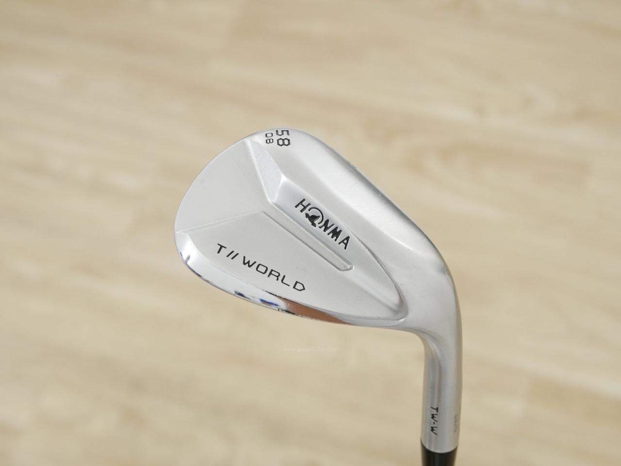 Wedge : Honma : Wedge Honma Tour World TW-W (ปี 2020) Loft 58 ก้านเหล็ก Dynamic Gold S200