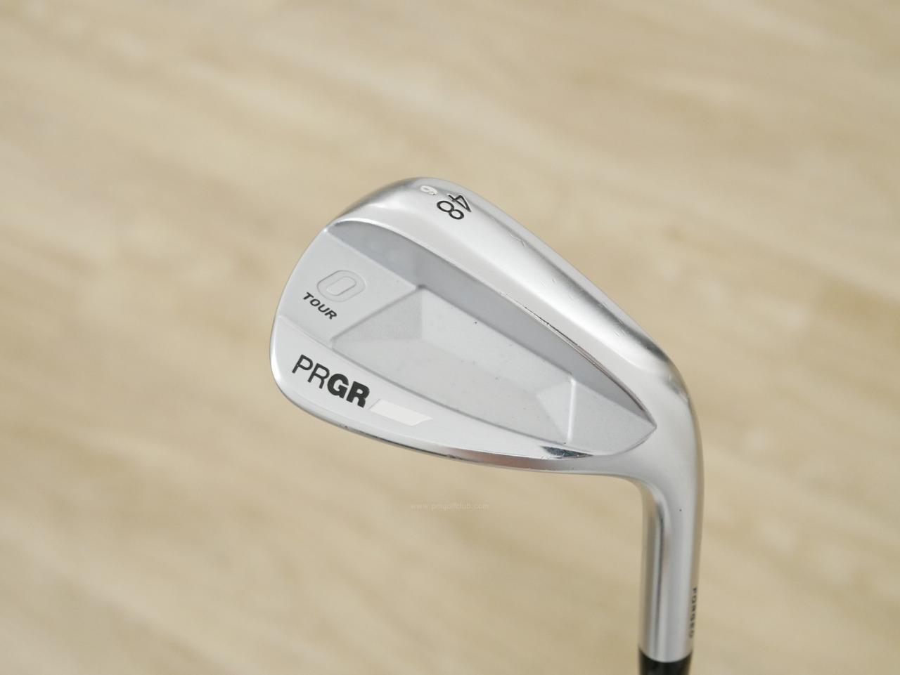 Wedge : Other : Wedge PRGR 0 TOUR Forged (ปี 2023) Loft 48 ก้านกราไฟต์ KBS PGI 80 Flex S