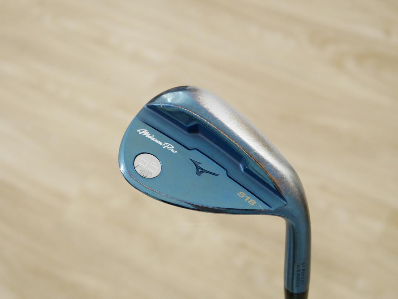 Wedge : Other : Wedge Mizuno S18 Forged Loft 55 ก้านเหล็ก NS Pro Zelos 7 Flex R