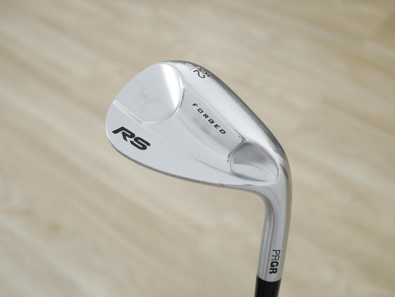 Wedge : Other : Wedge PRGR RS Forged (ปี 2019) Loft 52 ก้านเหล็ก Dynamic Gold 105 S200