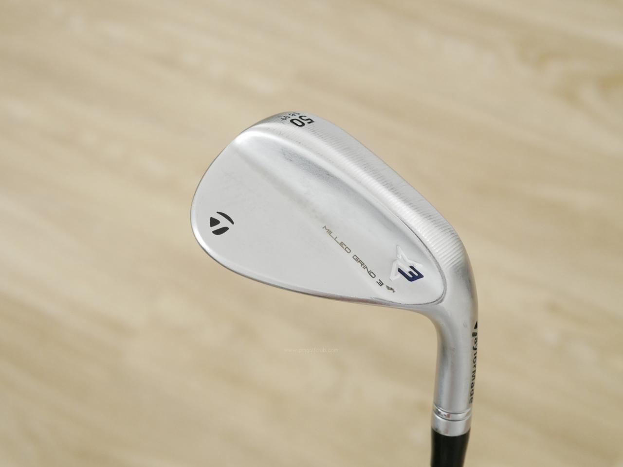 Wedge : Taylormade : Wedge Taylormade Milled Grind 3 Loft 50 ก้านเหล็ก Flex S
