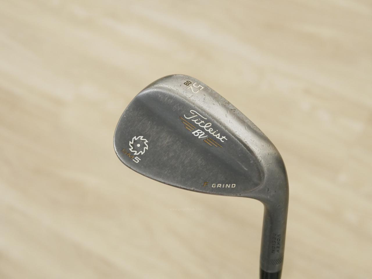 Wedge : Other : Wedge Titleist Vokey SM5 Forged Loft 52 ก้านเหล็ก Flex S