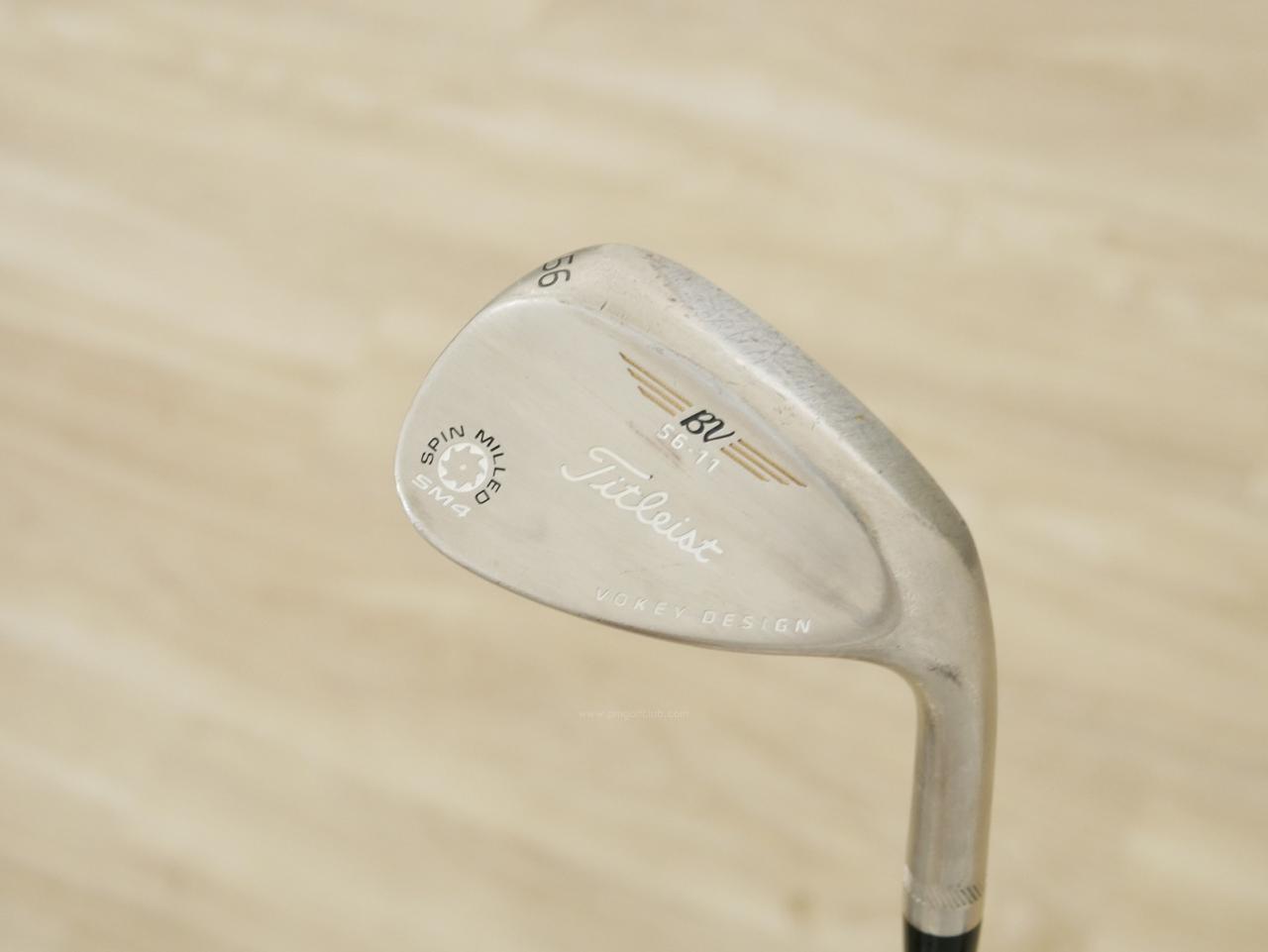 Wedge : Other : Wedge Titleist Vokey SM4 Loft 56 ก้านเหล็ก 