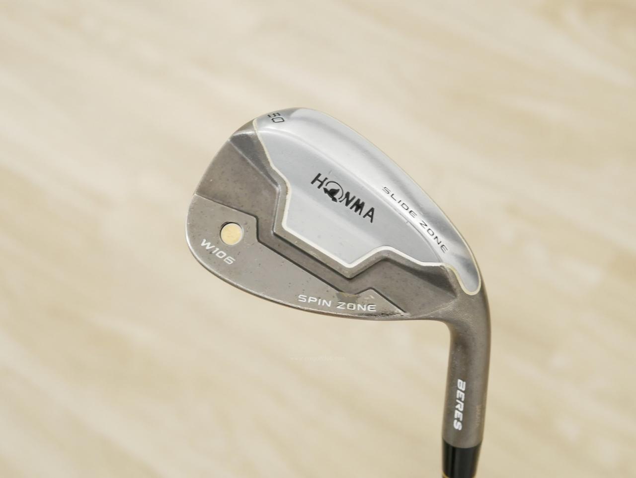 Wedge : Honma : Wedge Honma Beres W106 Spin Zone (ออกปี 2018) Loft 50 ก้านเหล็ก NS Pro 950 Flex R