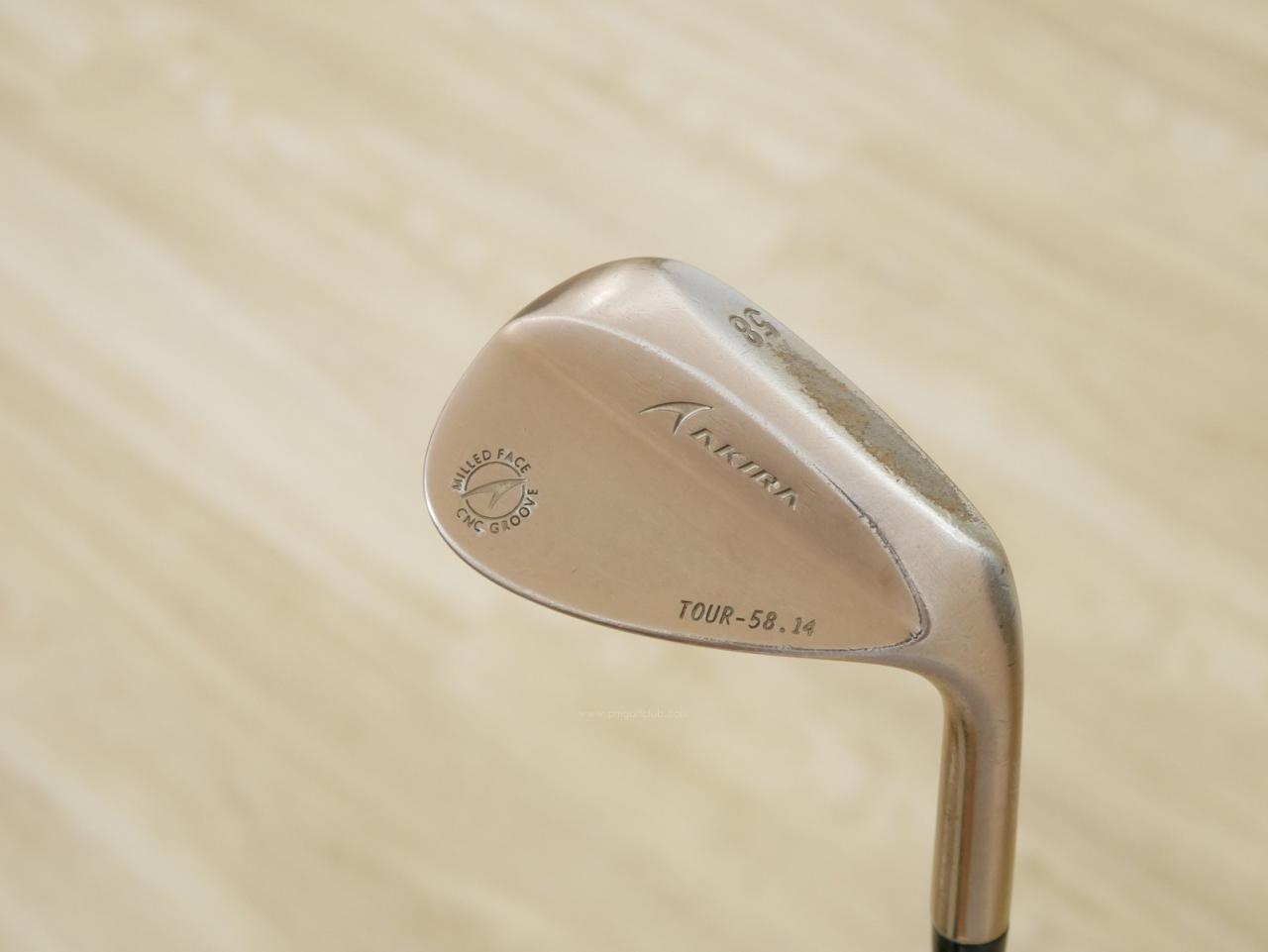 Wedge : Other : Wedge Akira Tour CNC Loft 58 ก้านเหล็ก Dynamic Gold Tour Issue S200