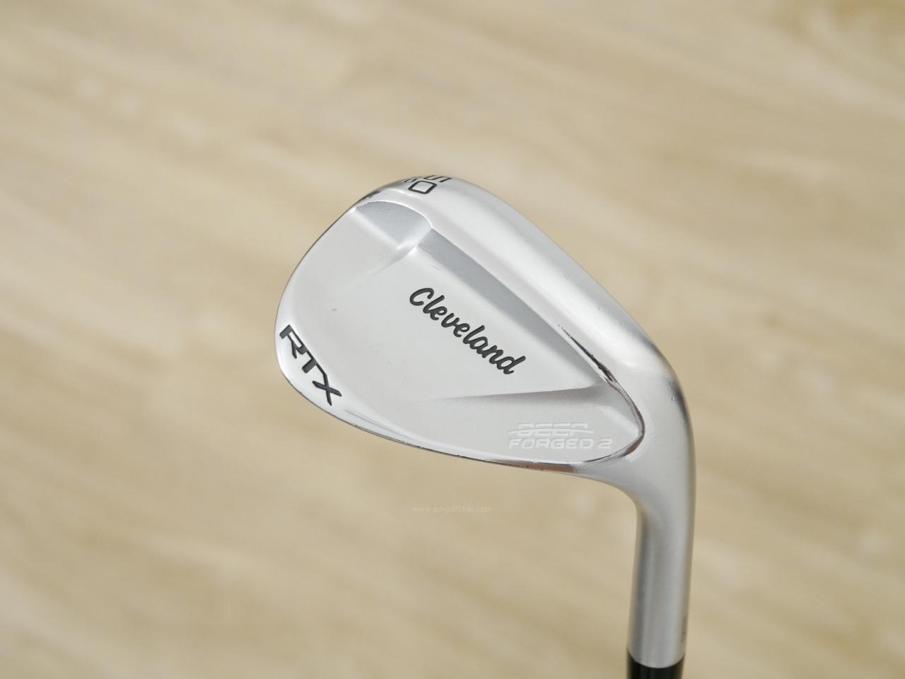 Wedge : Cleveland : Wedge Cleveland RTX Deep Forged 2 Loft 50 ก้านเหล็ก KBS Tour Lite Flex S