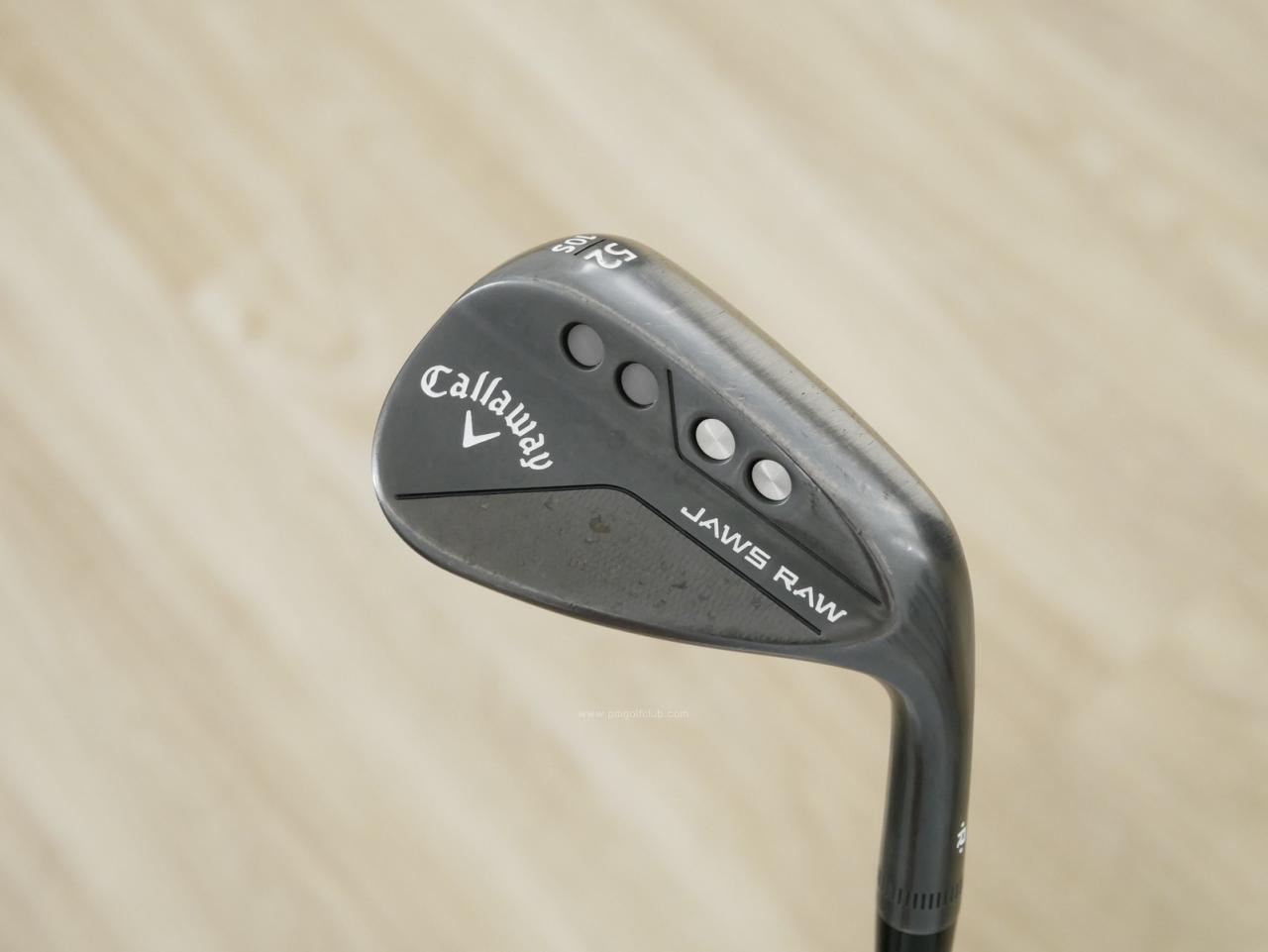 Wedge : Callaway : Wedge Callaway JAWS RAW (รุ่นปี 2023) Loft 52 ก้านเหล็ก Dynamic Gold S200