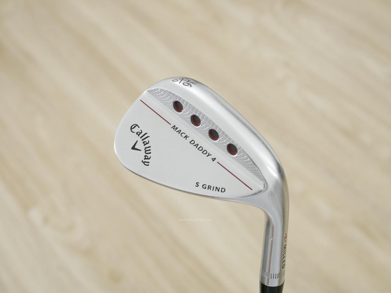 Wedge : Callaway : Wedge Callaway Mack Daddy 4 Milled Loft 46 ก้านเหล็ก NS Pro 750 Wrap Tech Flex R