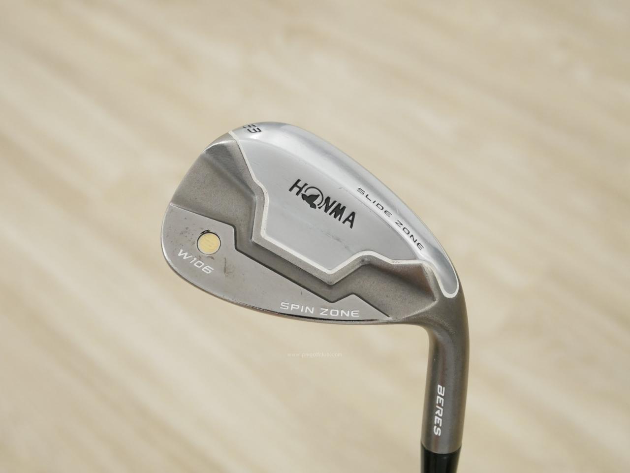 Wedge : Honma : Wedge Honma Beres W106 Spin Zone (ออกปี 2018) Loft 53 ก้านเหล็ก NS Pro 950 Flex R