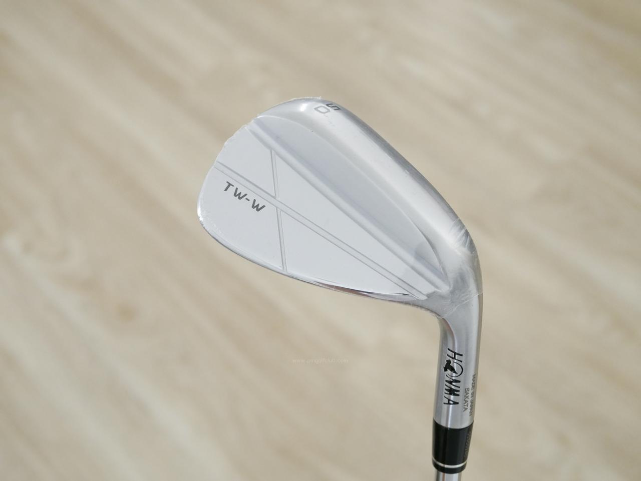 Wedge : Honma : **ของใหม่ ยังไม่แกะพลาสติก** Wedge Honma Tour World TW-W CNC Milled (รุ่นล่าสุด ออกปี 2024) Loft 50 ก้านเหล็ก NS Pro 950 NEO Flex R