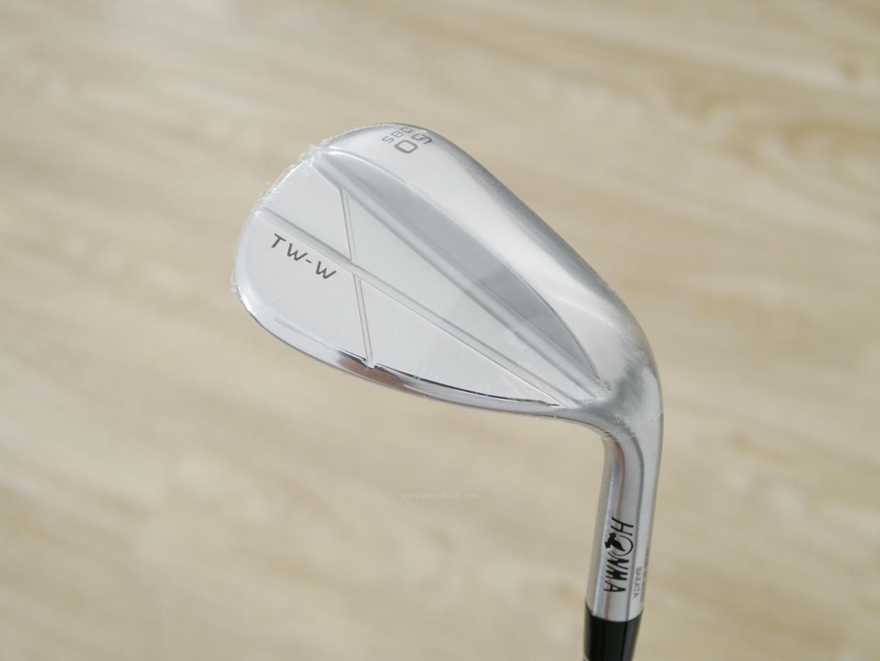 Wedge : Honma : **ของใหม่ ยังไม่แกะพลาสติก** Wedge Honma Tour World TW-W CNC Milled (รุ่นล่าสุด ออกปี 2024) Loft 60 ก้านเหล็ก NS Pro 950 NEO Flex S