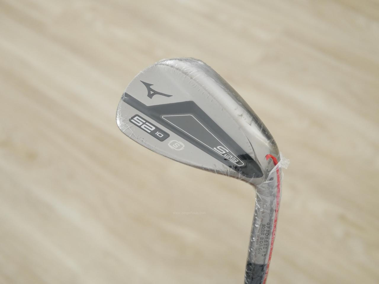 Wedge : Other : **ของใหม่ ยังไม่แกะพลาสติก** Wedge Mizuno S23 Forged Loft 52 ก้านเหล็ก Dynamic Gold S200