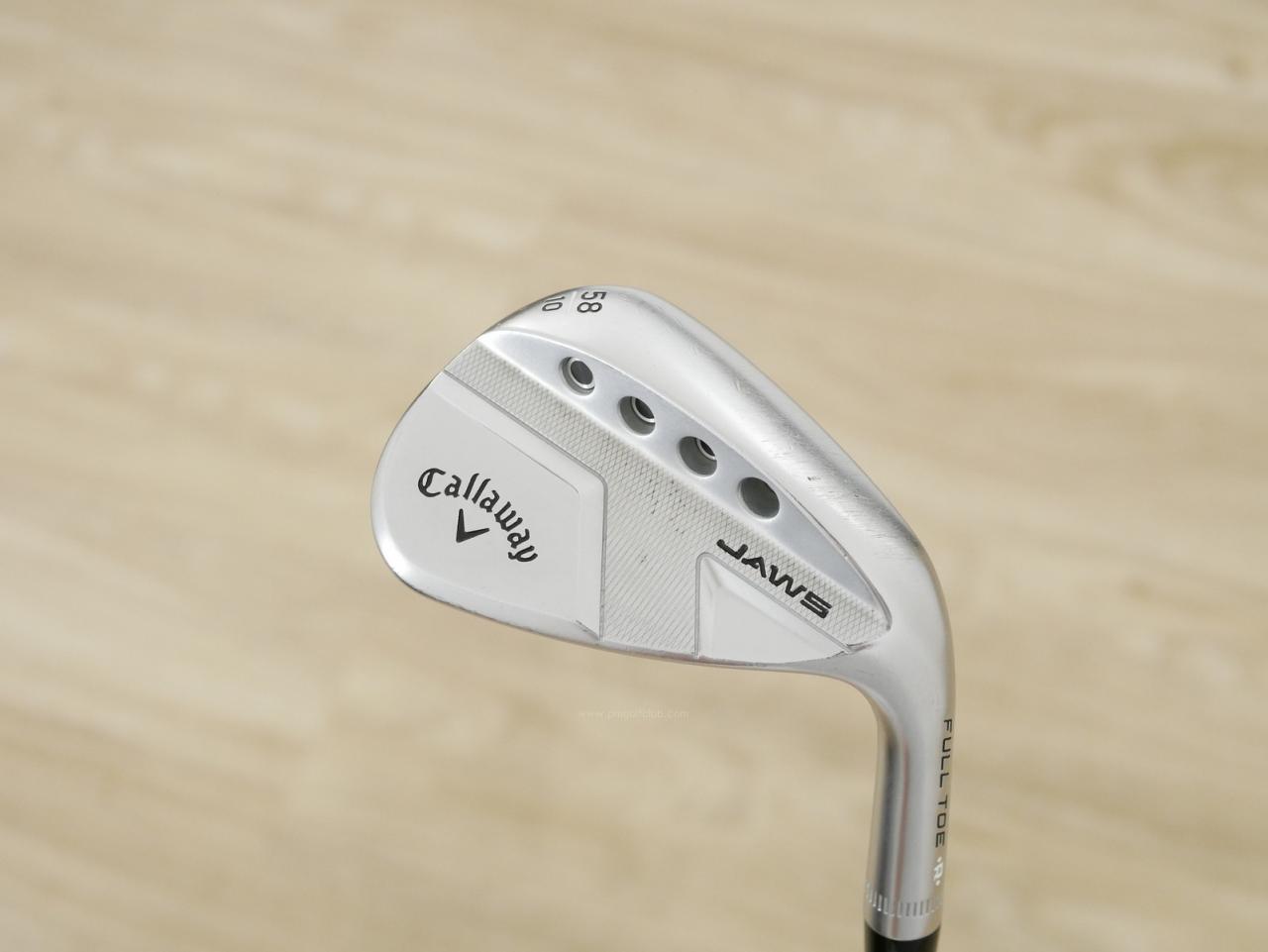 Wedge : Other : Wedge Callaway JAWS Full Toe Loft 58 ก้านเหล็ก Dynamic Gold S200